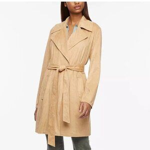 Faux Suede Trench Jackets 2!!! NWOT  Camel (1) L